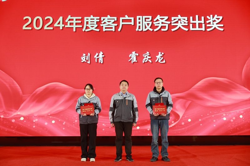 2024年工作年会-年度客户服务突出奖
