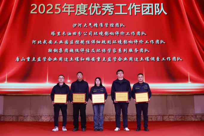 2025年度优秀工作团队
